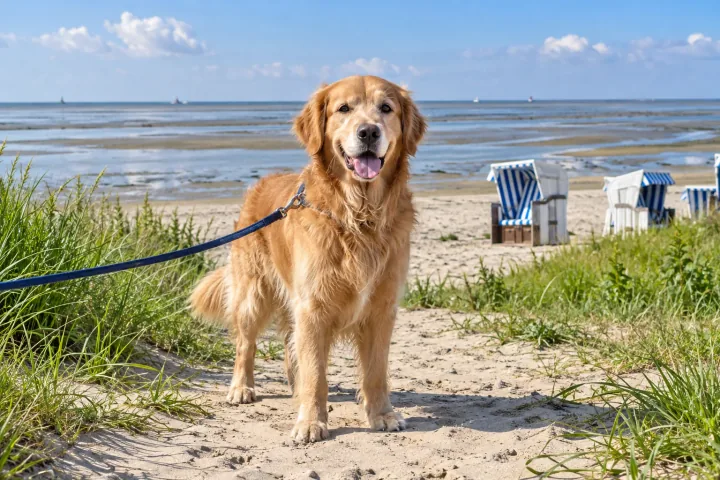 Illustration: ca. 5.000 m² Hundestrand